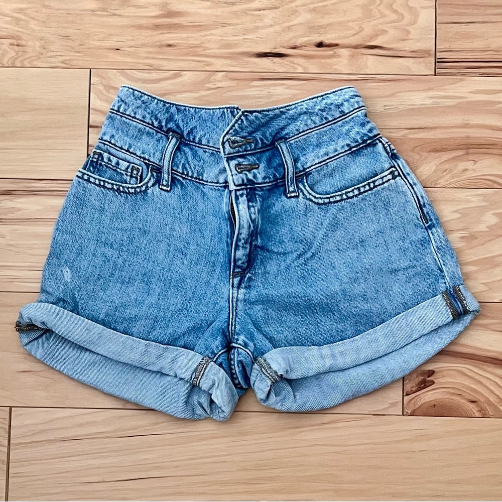 Banana Republic Light Blue Jean Shorts